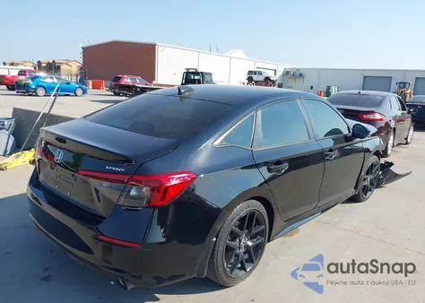 2024 Honda Civic Sport z USA, uszkodzony, nr VIN 2HGFE2F50RH582136